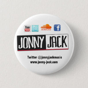 Badge Rond 5 Cm Jonny Jack - insignes