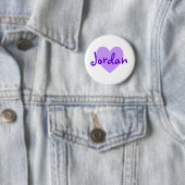 Badge Rond 5 Cm Jordanie en violet (En situation)