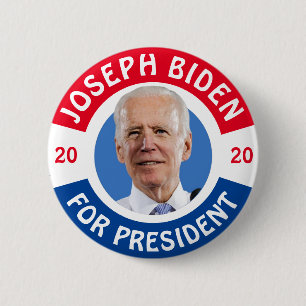 Badge Rond 5 Cm Joseph Biden for President 2020