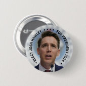 Badge Rond 5 Cm Josh Hawley 2024 (Devant & derrière)