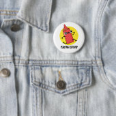 Badge Rond 5 Cm Jouer Ketchup Funny Sauce Pun (En situation)