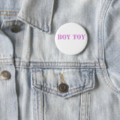 Badge Rond 5 Cm Jouet de garçon (En situation)