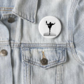 Badge Rond 5 Cm Joueur (En situation)