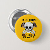 Badge Rond 5 Cm Joueur à main dur (Devant & derrière)
