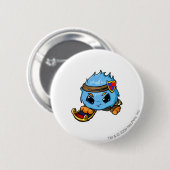 Badge Rond 5 Cm Joueur de JubJub Meridell (Devant & derrière)