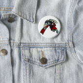 Badge Rond 5 Cm Joueur d'île de Shoyru Krawk (En situation)