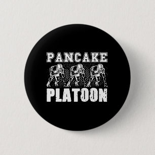 Badge Rond 5 Cm Joueur du peloton de football américain