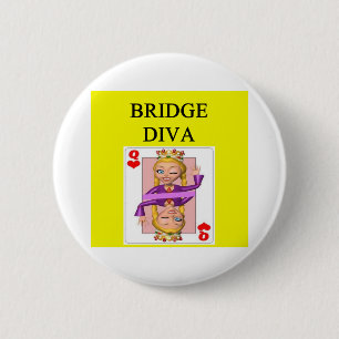 Badge Rond 5 Cm joueur en double de jeu de pont