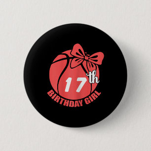 Badge Rond 5 Cm Joueur Sketll 17e anniversaire Sketll