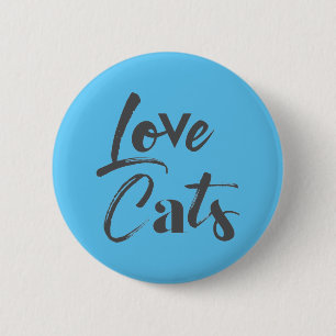 Badge Rond 5 Cm Joueuse, joyeuse, moderne, design mignon de Love C