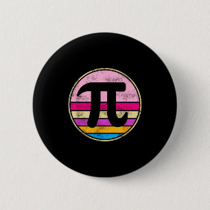 Badge Rond 5 Cm Jour 2026 Amateur de Maths Mathématiques Rétro Vin