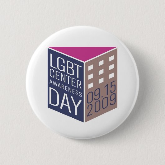 Badge Rond 5 Cm Jour central '09 de conscience (Devant)