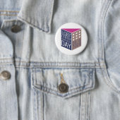 Badge Rond 5 Cm Jour central '09 de conscience (En situation)