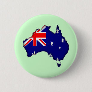 Badge Rond 5 Cm Jour de Downunder