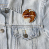 BADGE ROND 5 CM JOUR DE LARD (En situation)