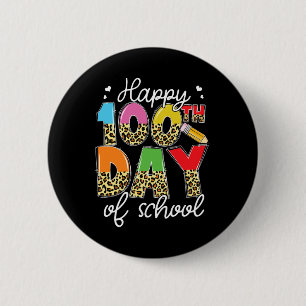 Badge Rond 5 Cm Jour De L'École Pour Les Enseignants Enfants Joyeu