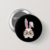 Badge Rond 5 Cm Jour de Pâques (Devant & derrière)