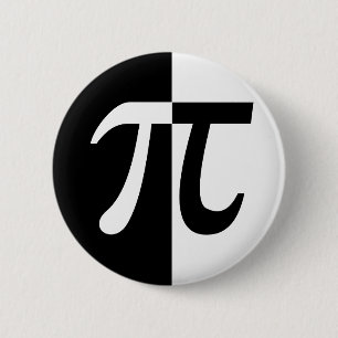 Badge Rond 5 Cm Jour de pi
