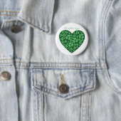Badge Rond 5 Cm Jour de Saint Patrick (En situation)