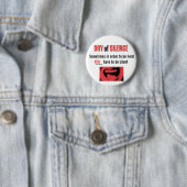 Badge Rond 5 Cm Jour de silence (En situation)