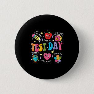 Badge Rond 5 Cm Jour de test Rock The Test Jour de test Motivation