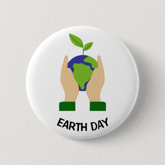 Badge Rond 5 Cm Jour des terres