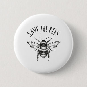 Badge Rond 5 Cm Jour des terres Sauvez Notre Planète Sauvez Les Ab