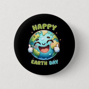 Badge Rond 5 Cm Jour des terres tous les jours Rétro Hommes Vintag