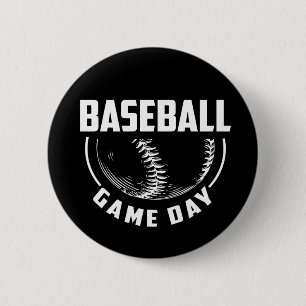 Badge Rond 5 Cm Jour du baseball