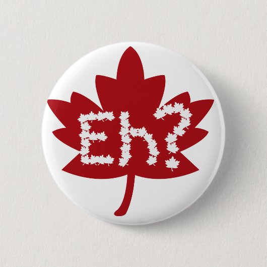 Badge Rond 5 Cm Jour du Canada (Devant)