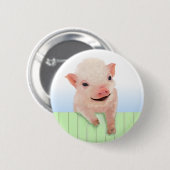 Badge Rond 5 Cm Jour du porc (Devant & derrière)