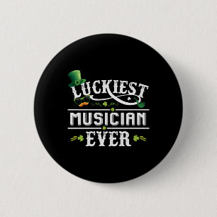 Badge Rond 5 Cm Jour Leprechaun St Patrick