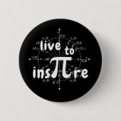 Badge Rond 5 Cm Jour Pi (Devant)