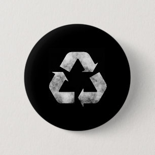 Badge Rond 5 Cm Jour-Terre-vert-panneau de recyclage-Tout-recycleu