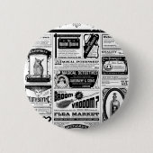 Badge Rond 5 Cm journal déplaisant (Devant)