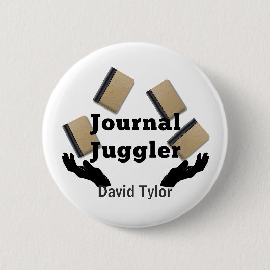 Badge Rond 5 Cm Journal Juggler (Devant)