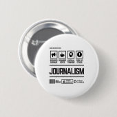 Badge Rond 5 Cm journalisme (Devant & derrière)