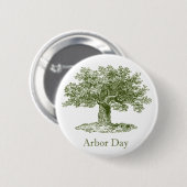 Badge Rond 5 Cm Journée de l'arbre (Devant & derrière)