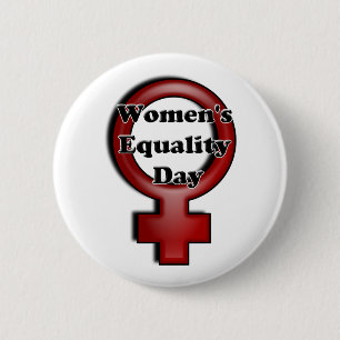 Badge Rond 5 Cm Journée de l'égalité des femmes