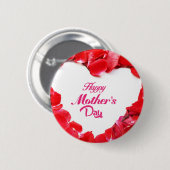 Badge Rond 5 Cm journée des mères (Devant & derrière)