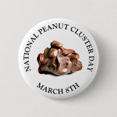 Badge Rond 5 Cm JOURNÉE NATIONALE DU GROUPE PÉANUT 8 MARS Bouton (Devant)