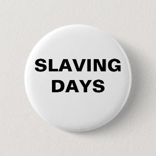 Badge Rond 5 Cm Jours d'abattage des boutons