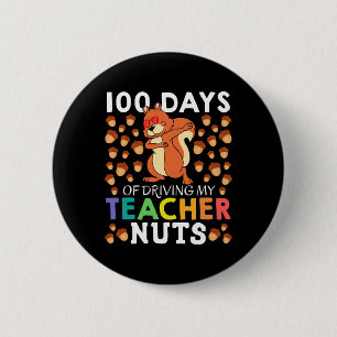 Badge Rond 5 Cm Jours De Conduite Mon Enseignant Nuts Amusants Éja