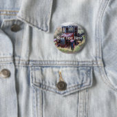 Badge Rond 5 Cm Jours de fin passés (En situation)