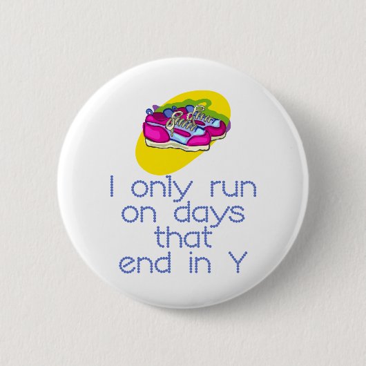 Badge Rond 5 Cm Jours de RunnerChick (Devant)