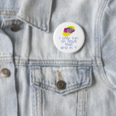 Badge Rond 5 Cm Jours de RunnerChick (En situation)