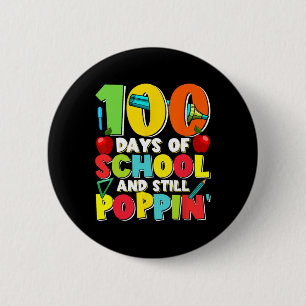 Badge Rond 5 Cm Jours Et Encore Poppin Enfants Costume 100e Jour D