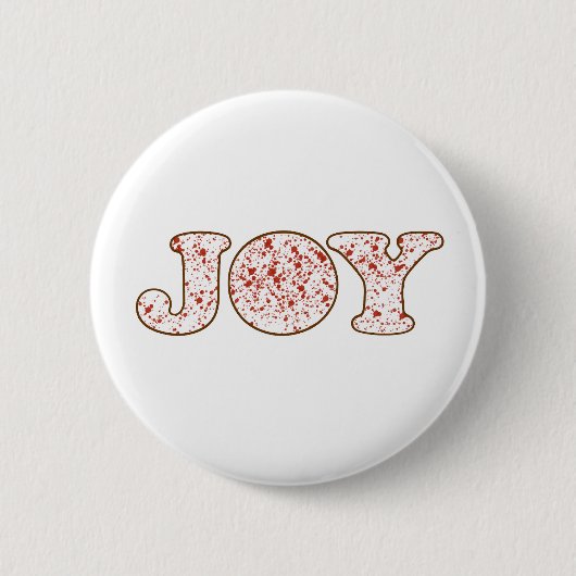 Badge Rond 5 Cm Joy Button (Devant)