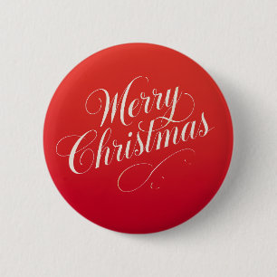 Badge Rond 5 Cm Joyeuse année nouvelle Joyeux Noël Période des fêt
