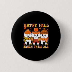 Badge Rond 5 Cm Joyeuse Fête de l'Action de Grâce Bruhem Toutes De
